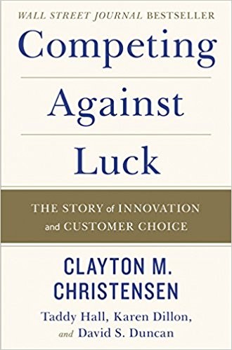 Cover of Competing Against Luck by Clayton Christensen