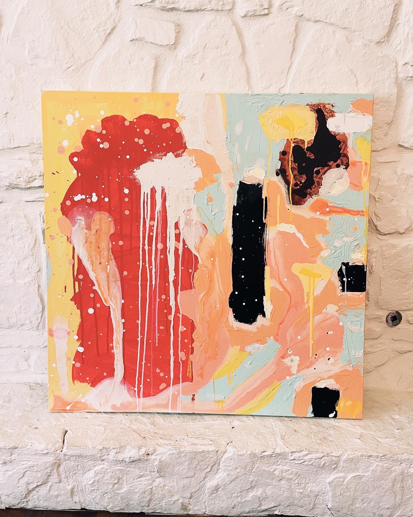 Vliet — Acrylic on canvas, 36 x 36 in.