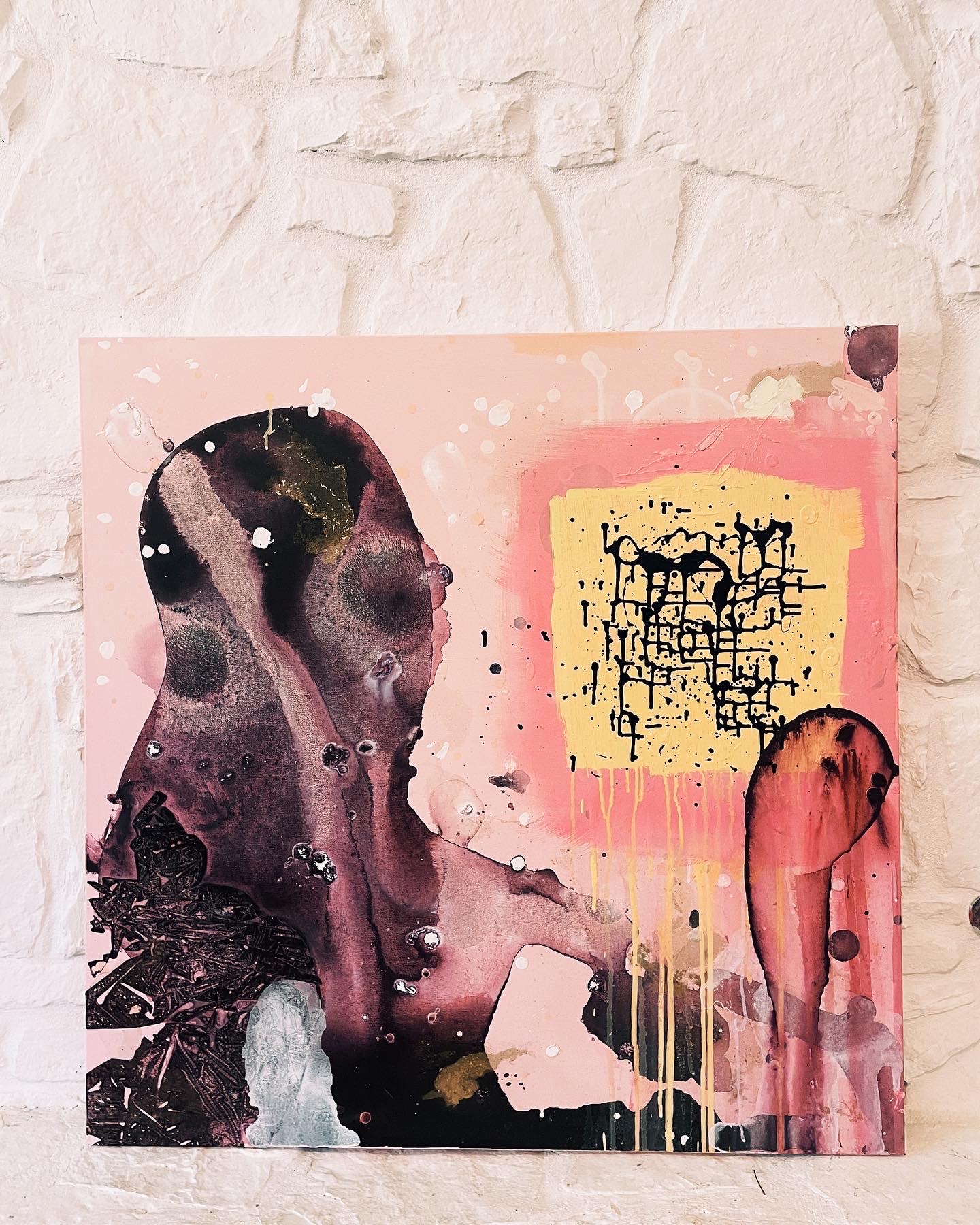 Visitisitor — Acrylic on canvas, 36 x 36 in.
