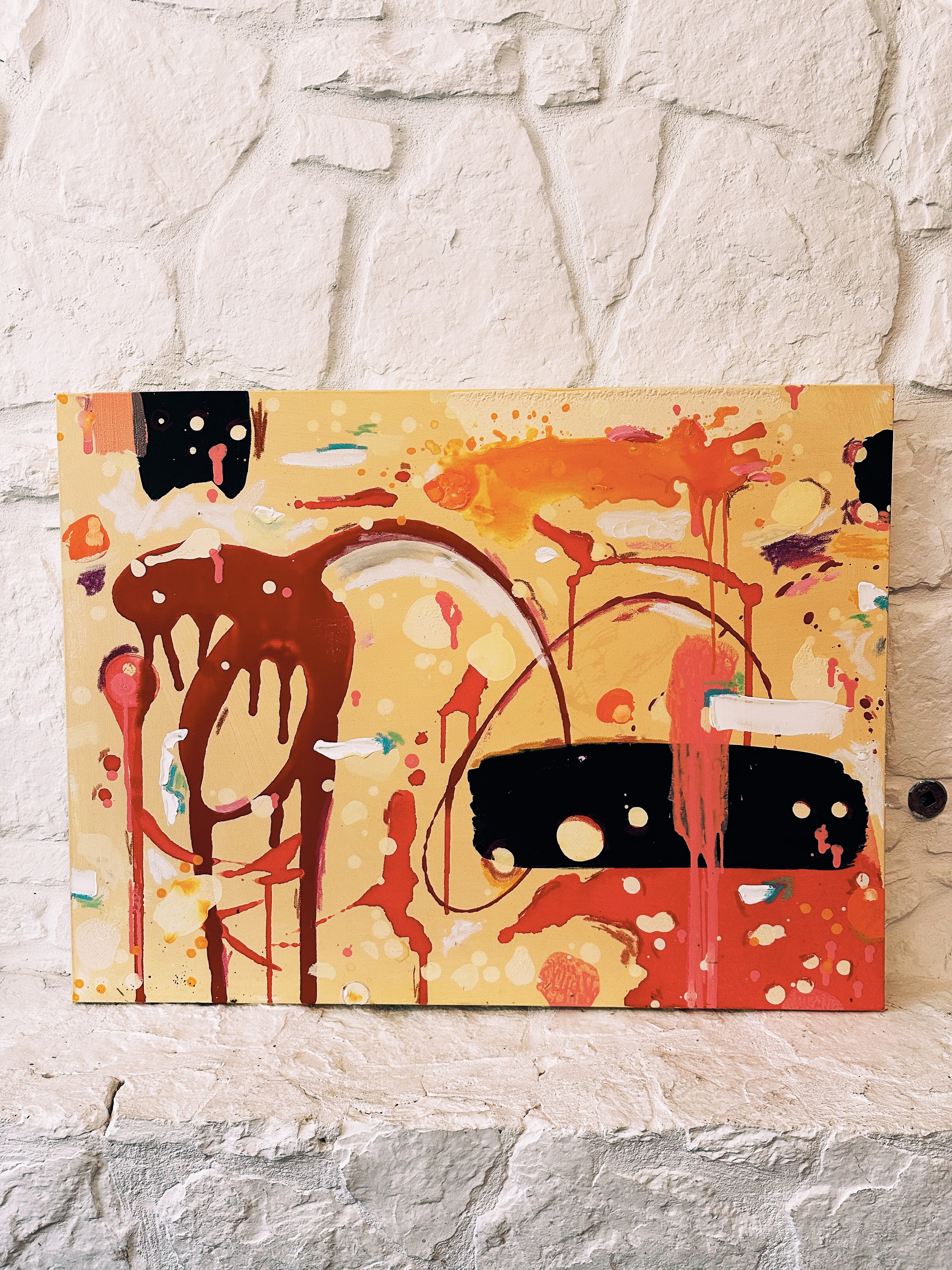 Mind Palace IV, Big Inside — Acrylic on canvas, 40 x 30 in.